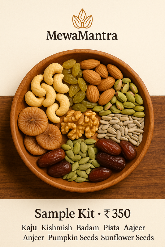 Dry Fruits Sample Kit ā 9 Premium Varieties