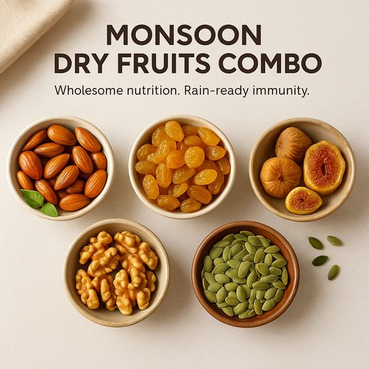 Monsoon Immunity Dry Fruits Combo Box – by MewaMantra