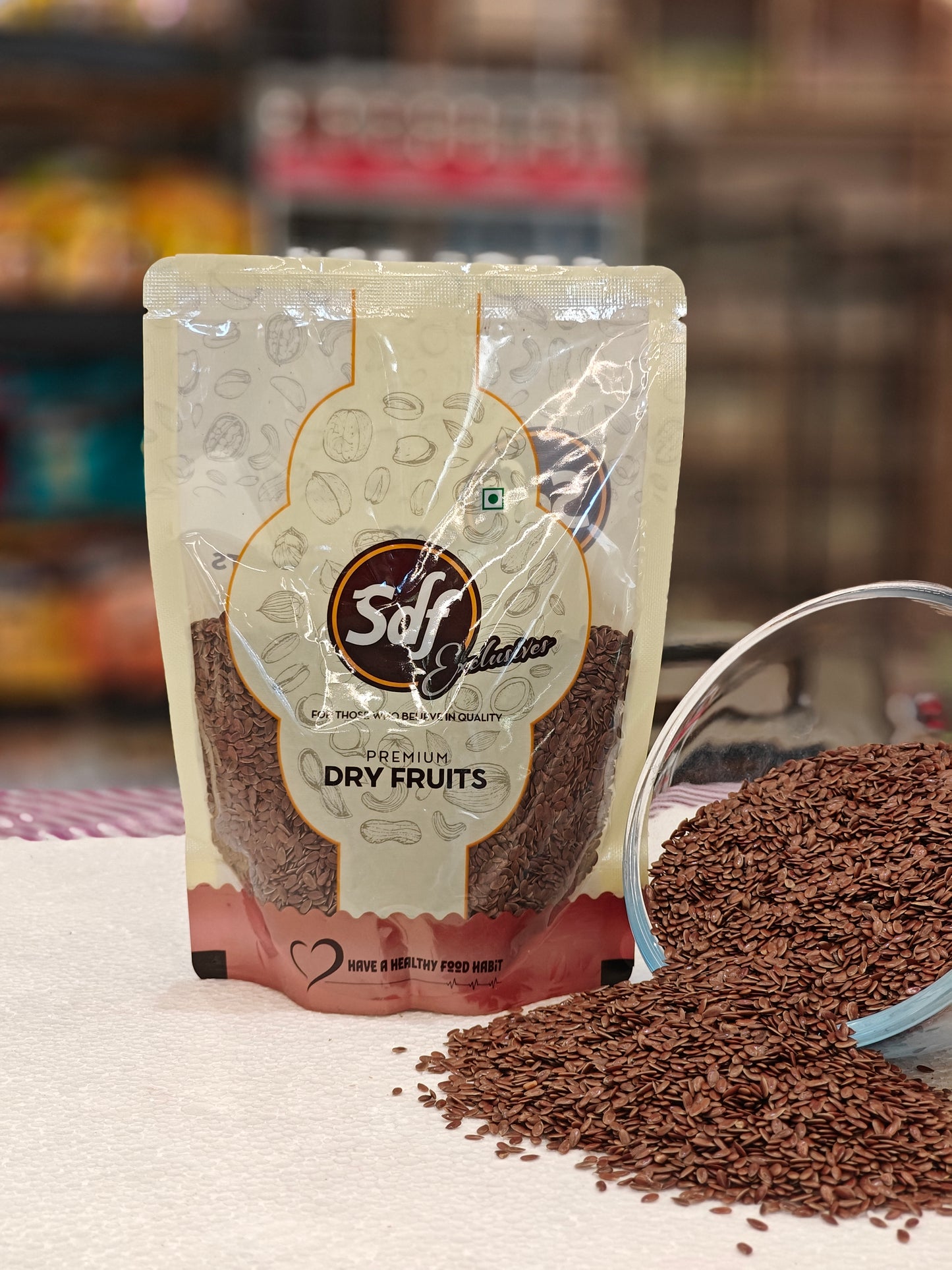 Roasted N Salted Flax Seeds