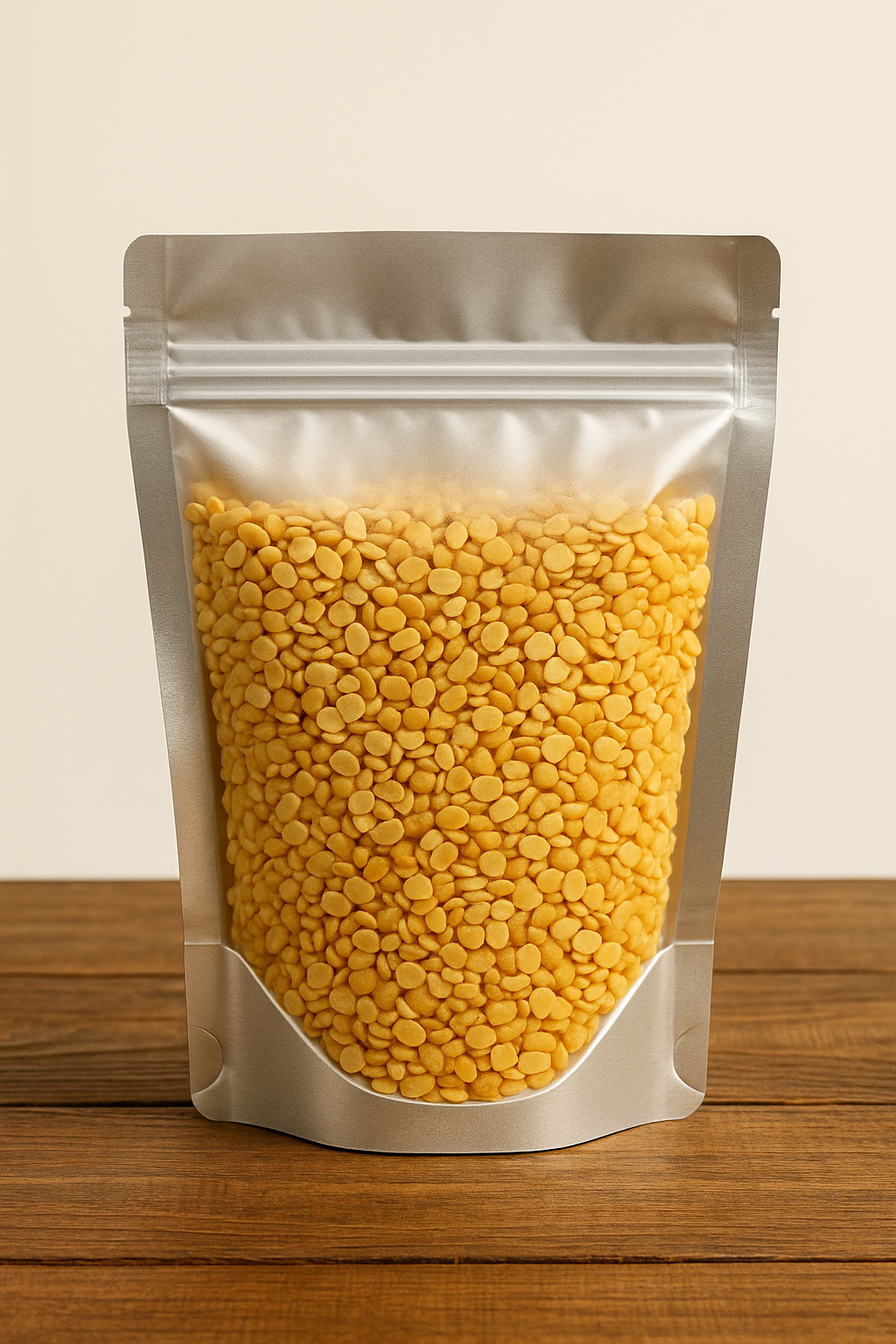 Premium Organic Daal Combo Pack (4 Varieties) – Tur, Moong Whole, Yellow Moong, Moong Chilka | Ziplock Pouches