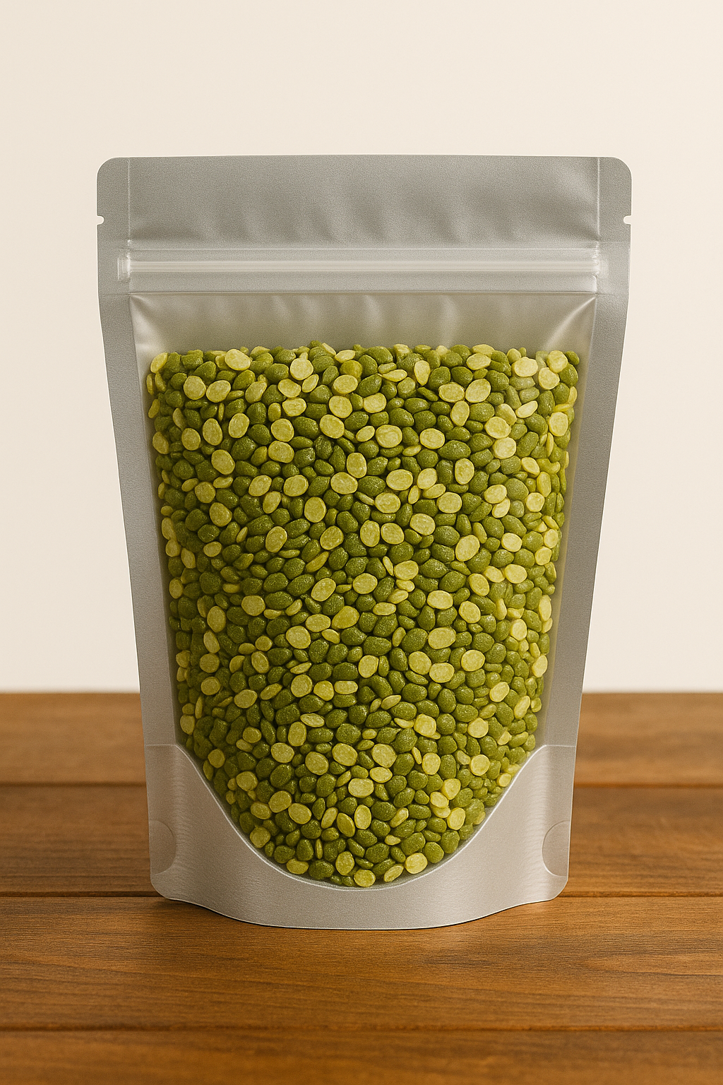Premium Organic Daal Combo Pack (4 Varieties) – Tur, Moong Whole, Yellow Moong, Moong Chilka | Ziplock Pouches